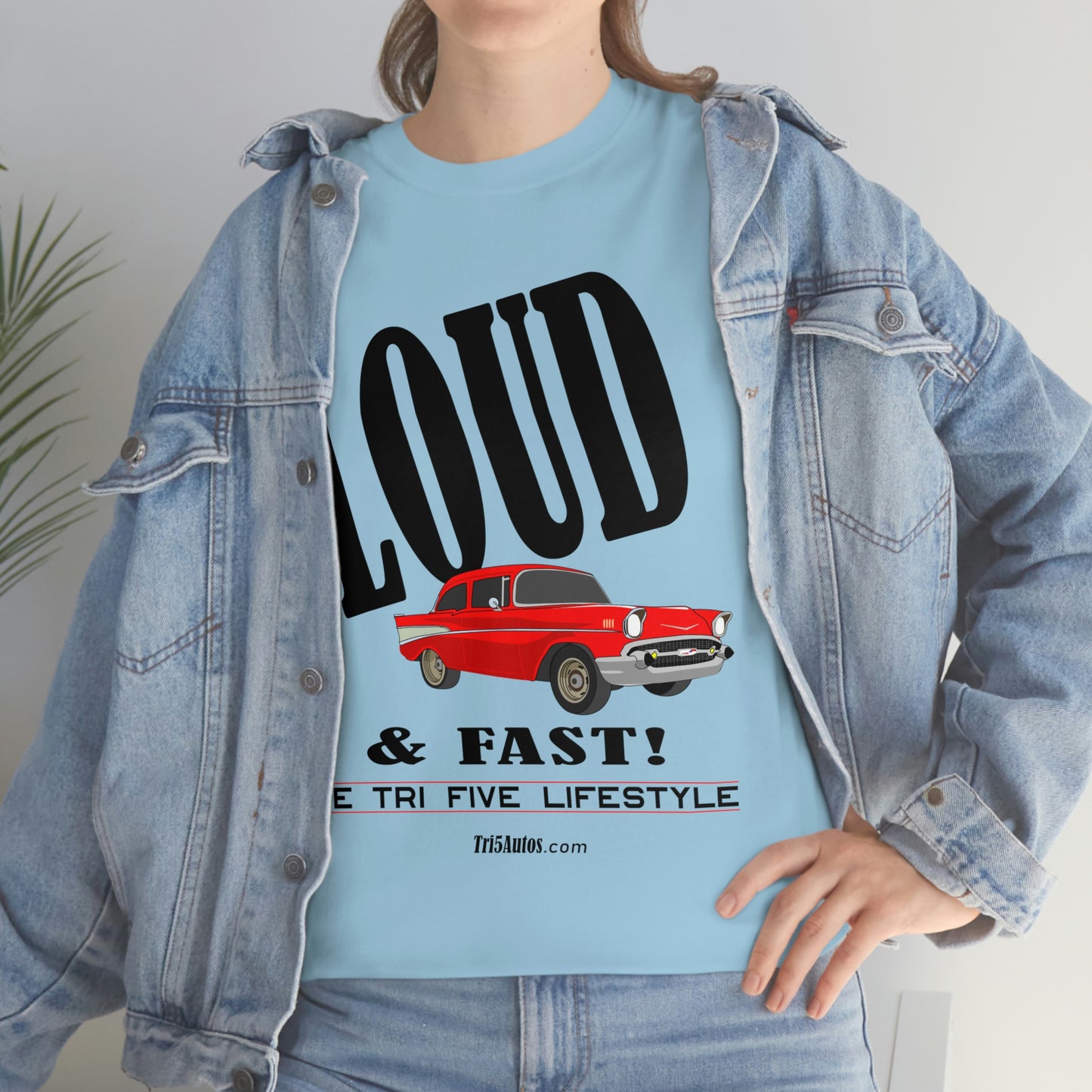 57 LOUD and Fast Unisex Heavy Cotton Tee