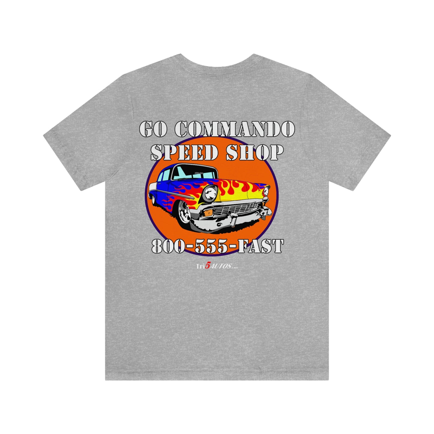 Go Commando Speed Shop - Unisex Jersey Short Sleeve Tee