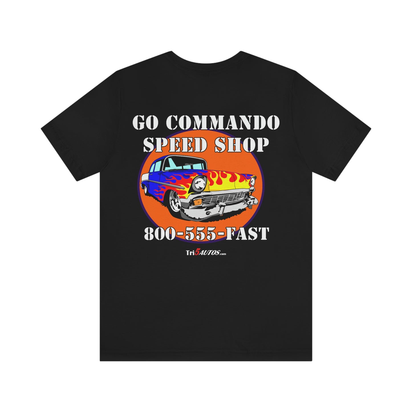 Go Commando Speed Shop - Unisex Jersey Short Sleeve Tee