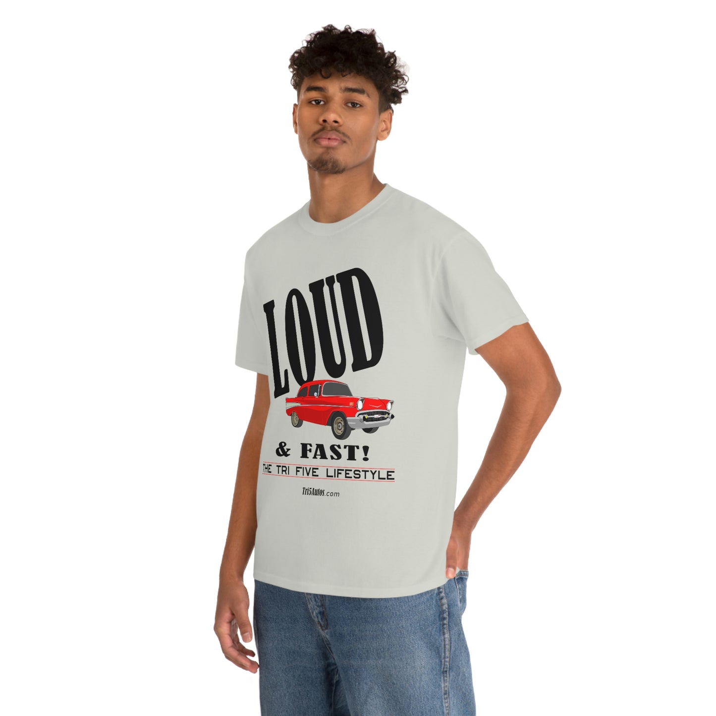 57 LOUD and Fast Unisex Heavy Cotton Tee