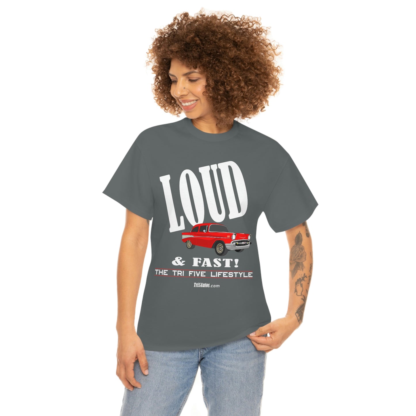 57 LOUD and Fast Unisex Heavy Cotton Tee