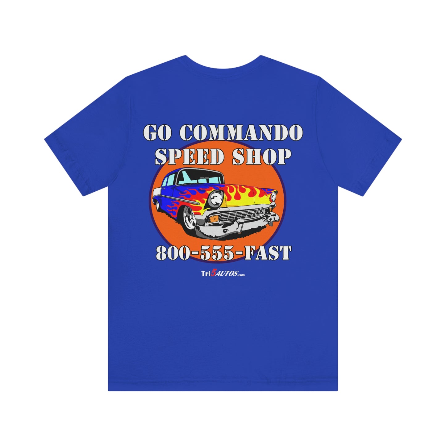 Go Commando Speed Shop - Unisex Jersey Short Sleeve Tee