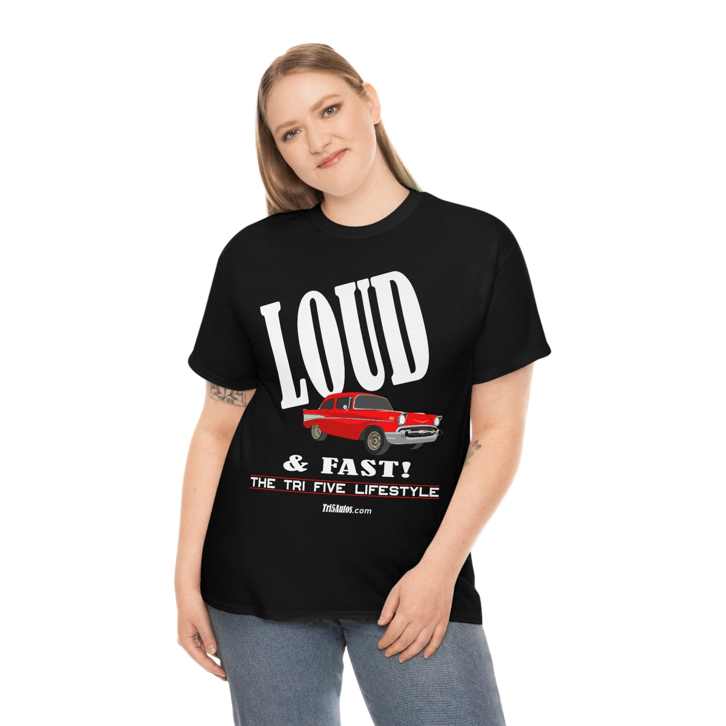 57 LOUD and Fast Unisex Heavy Cotton Tee