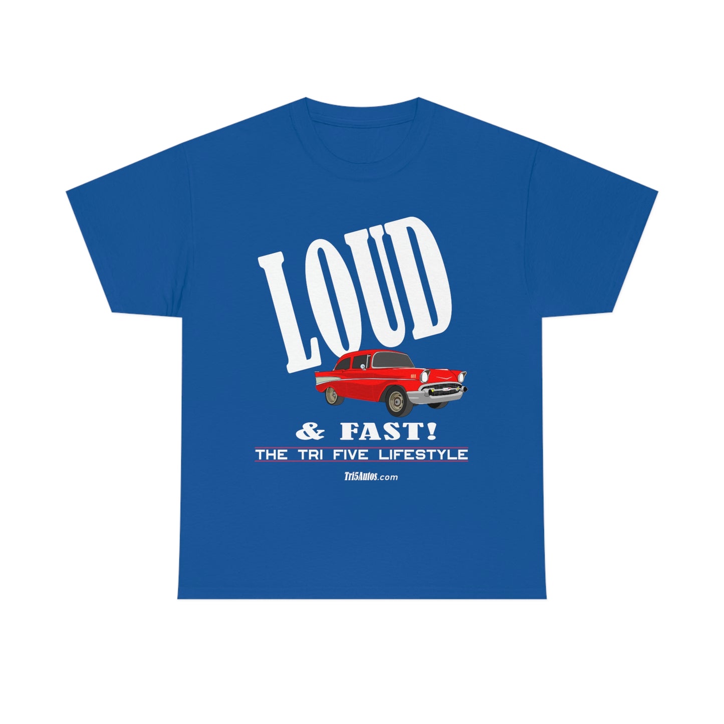 57 LOUD and Fast Unisex Heavy Cotton Tee