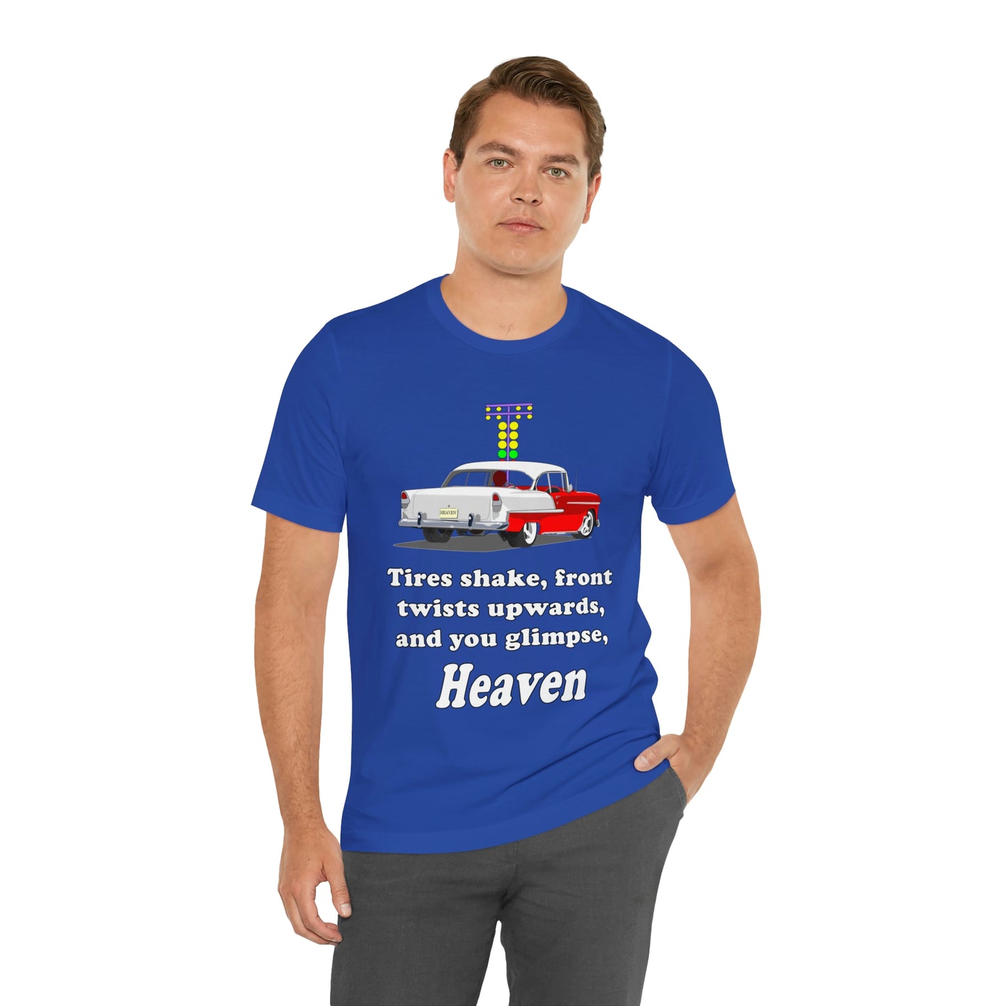 Red 55 Glimpse Heaven - Unisex Jersey Short Sleeve Tee