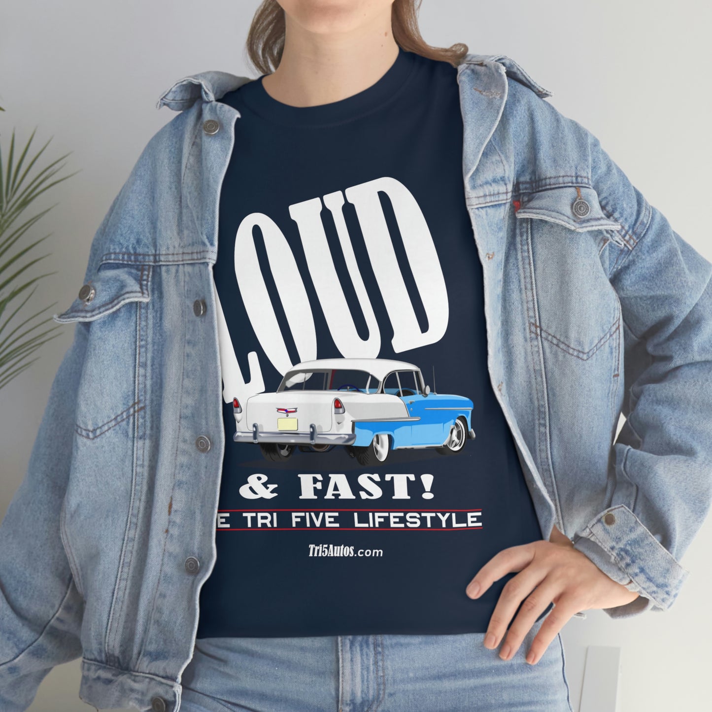 55 LOUD & Fast Unisex Heavy Cotton Tee