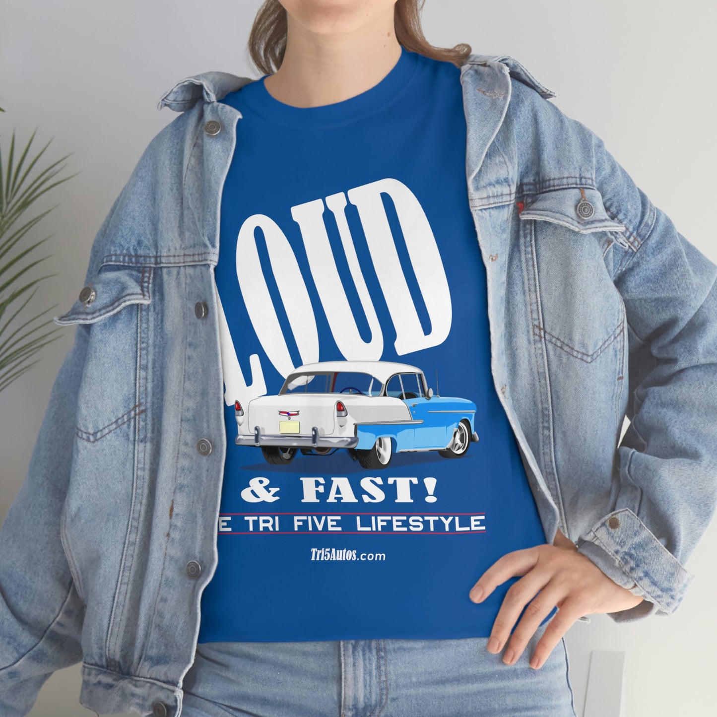 55 LOUD & Fast Unisex Heavy Cotton Tee