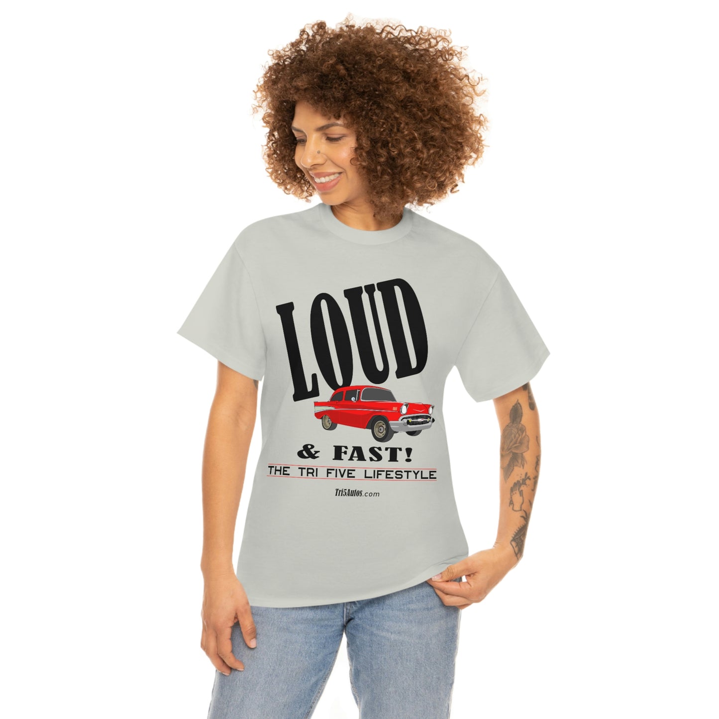 57 LOUD and Fast Unisex Heavy Cotton Tee