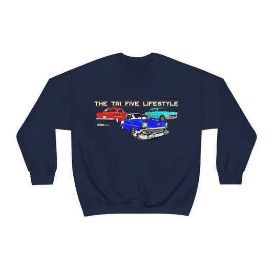 The Tri Five Lifestyle - Unisex Heavy Blend™ Crewneck Sweatshirt