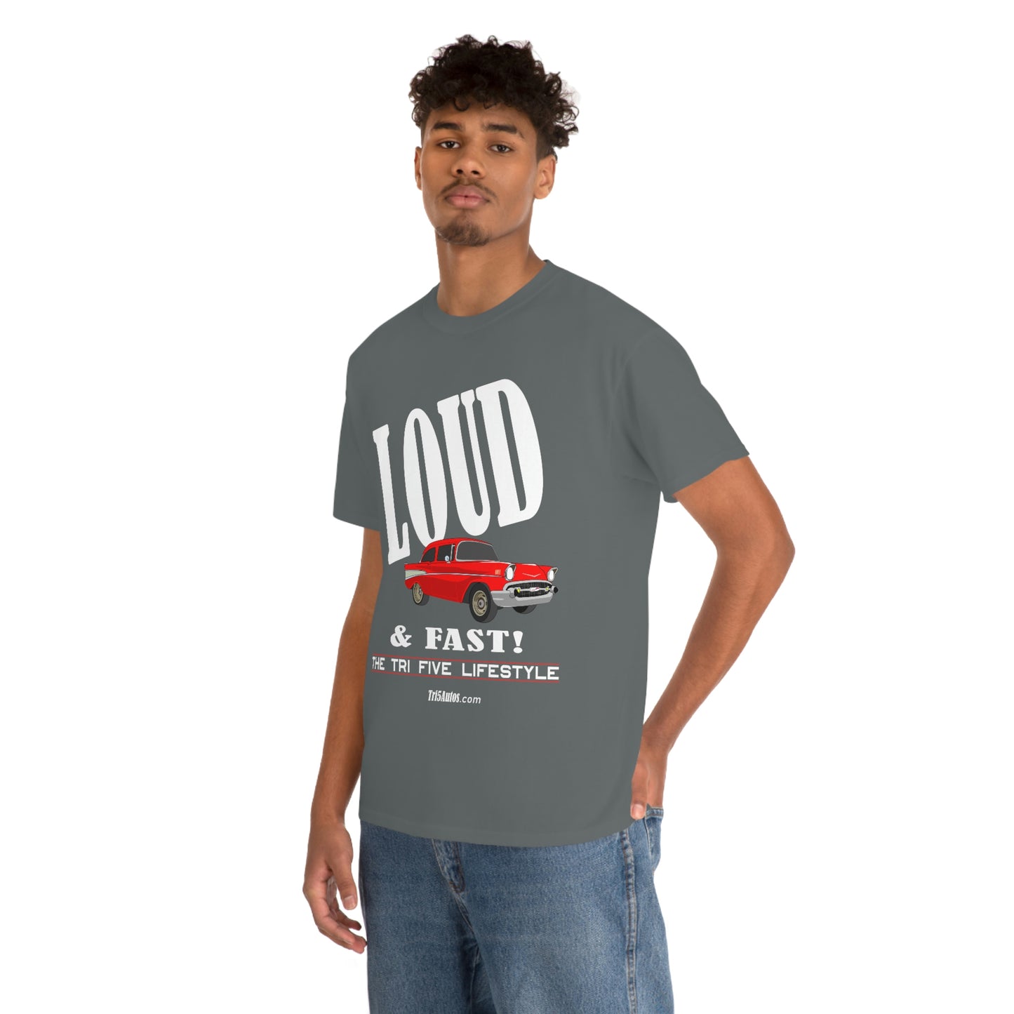 57 LOUD and Fast Unisex Heavy Cotton Tee