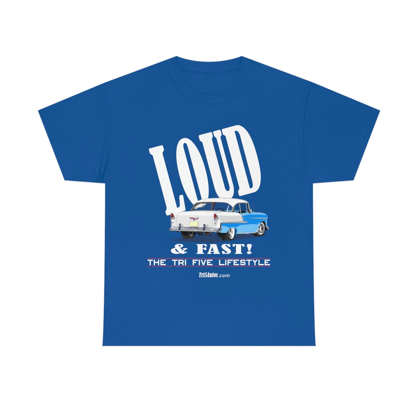 55 LOUD & Fast Unisex Heavy Cotton Tee