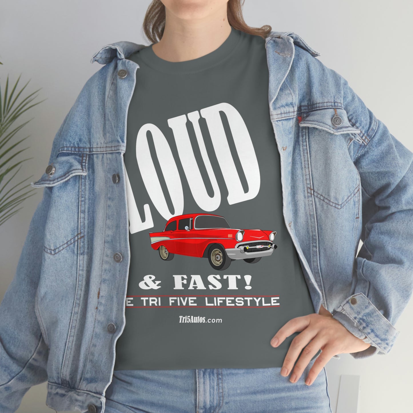 57 LOUD and Fast Unisex Heavy Cotton Tee