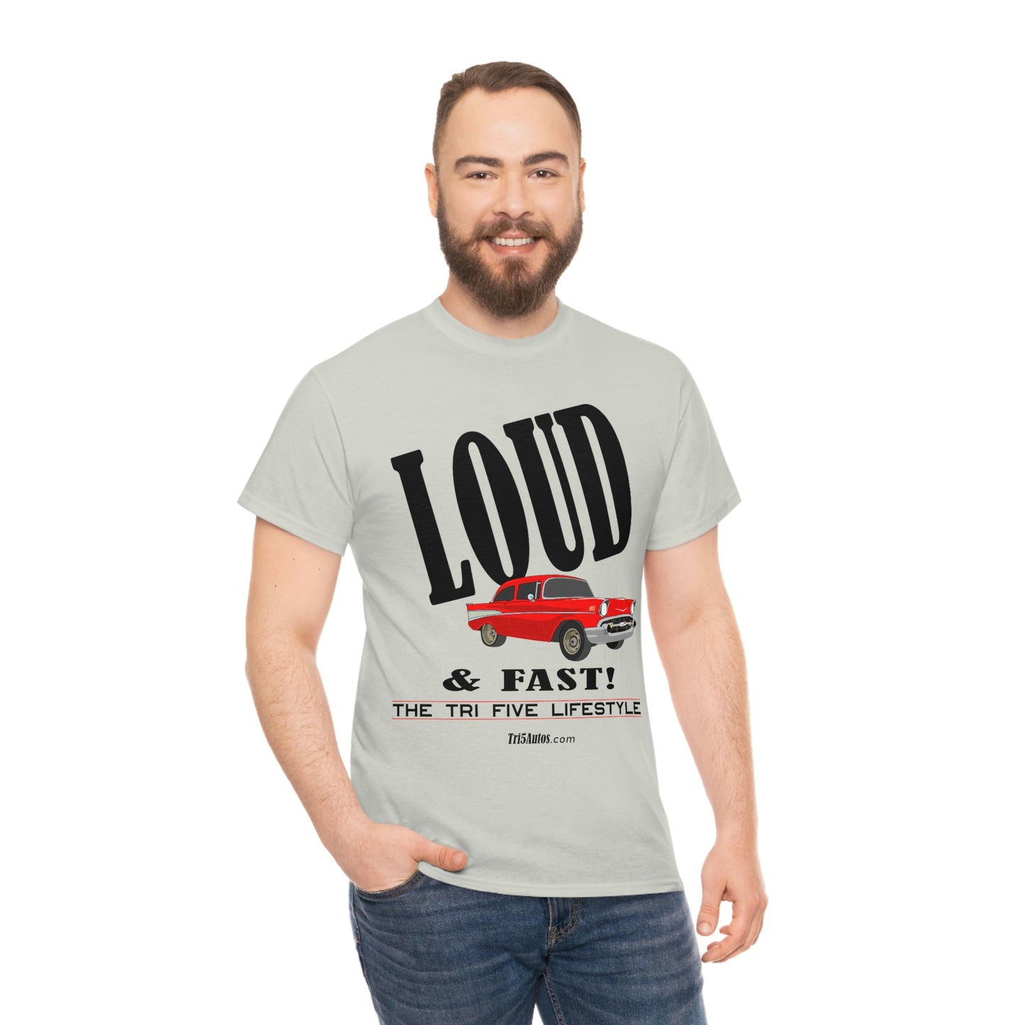 57 LOUD and Fast Unisex Heavy Cotton Tee