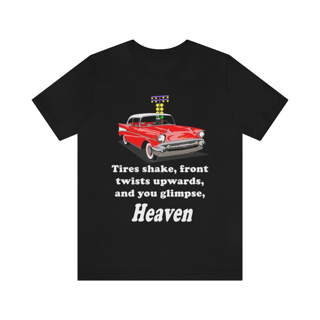 Red 57 Glimpse Heaven - Front only - Unisex Jersey Short Sleeve Tee