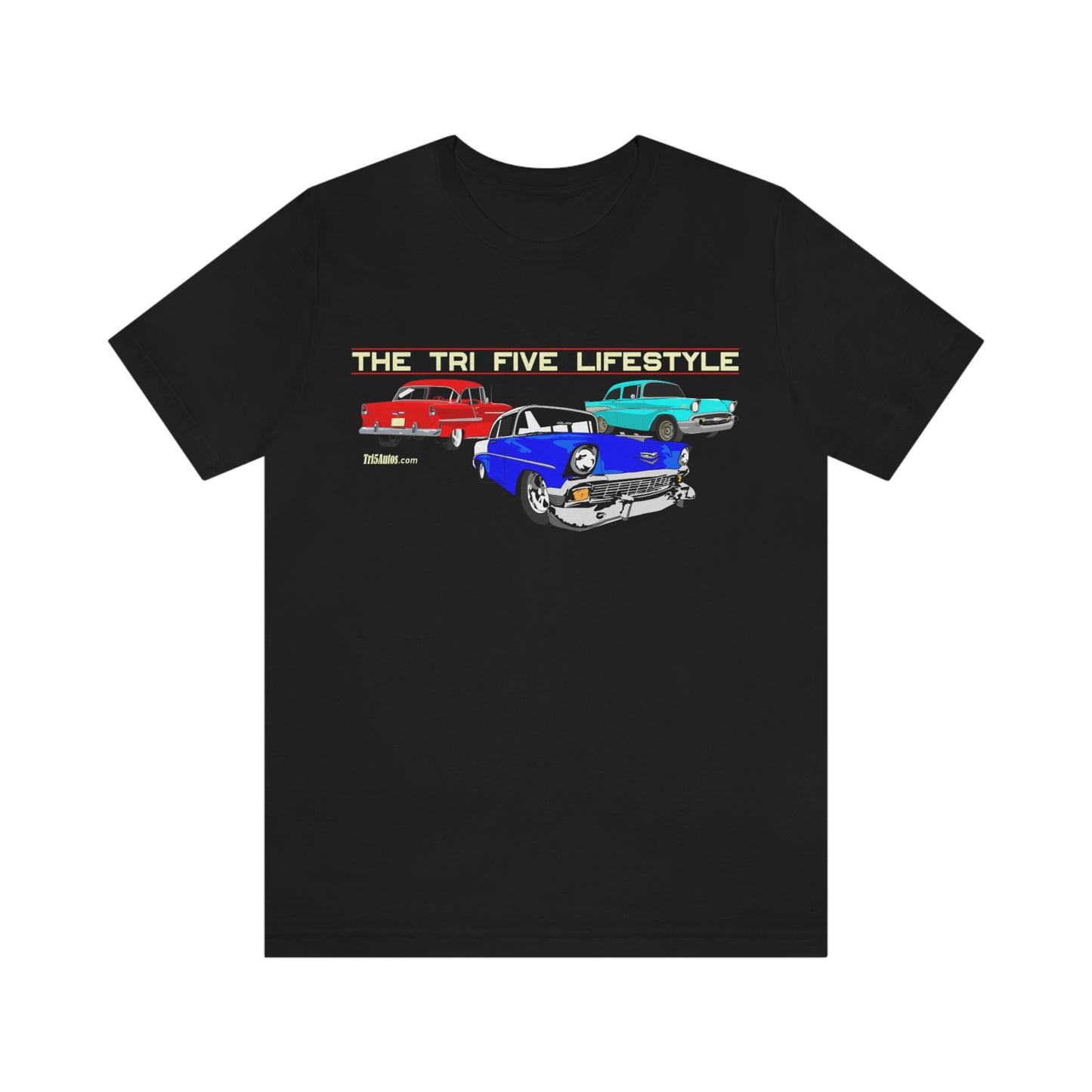 Tri Five Lifestyle - Front only - Unisex Jersey Short Sleeve Tee