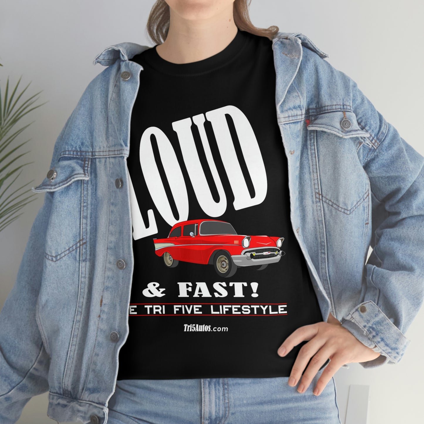 57 LOUD and Fast Unisex Heavy Cotton Tee