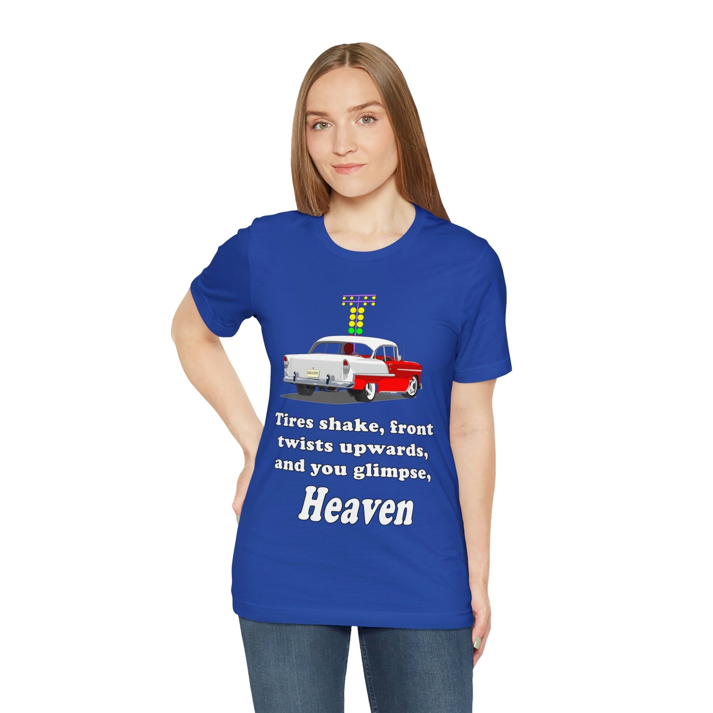 Red 55 Glimpse Heaven - Unisex Jersey Short Sleeve Tee