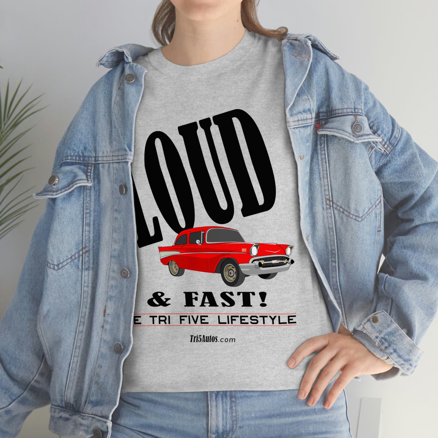 57 LOUD and Fast Unisex Heavy Cotton Tee