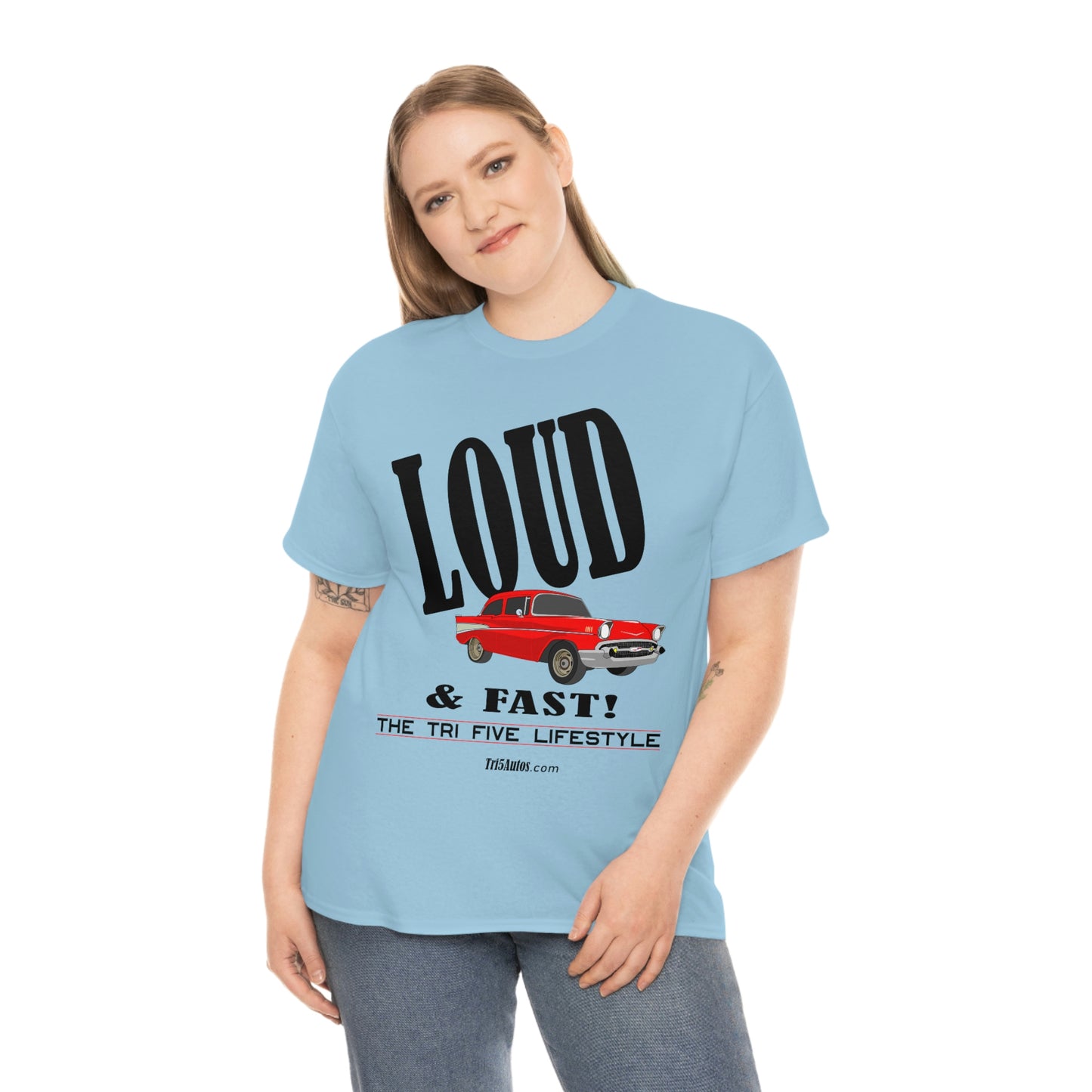 57 LOUD and Fast Unisex Heavy Cotton Tee