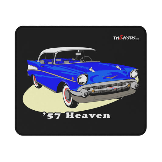 57 Heaven Blue Bel Air - Non-Slip Mouse Pads