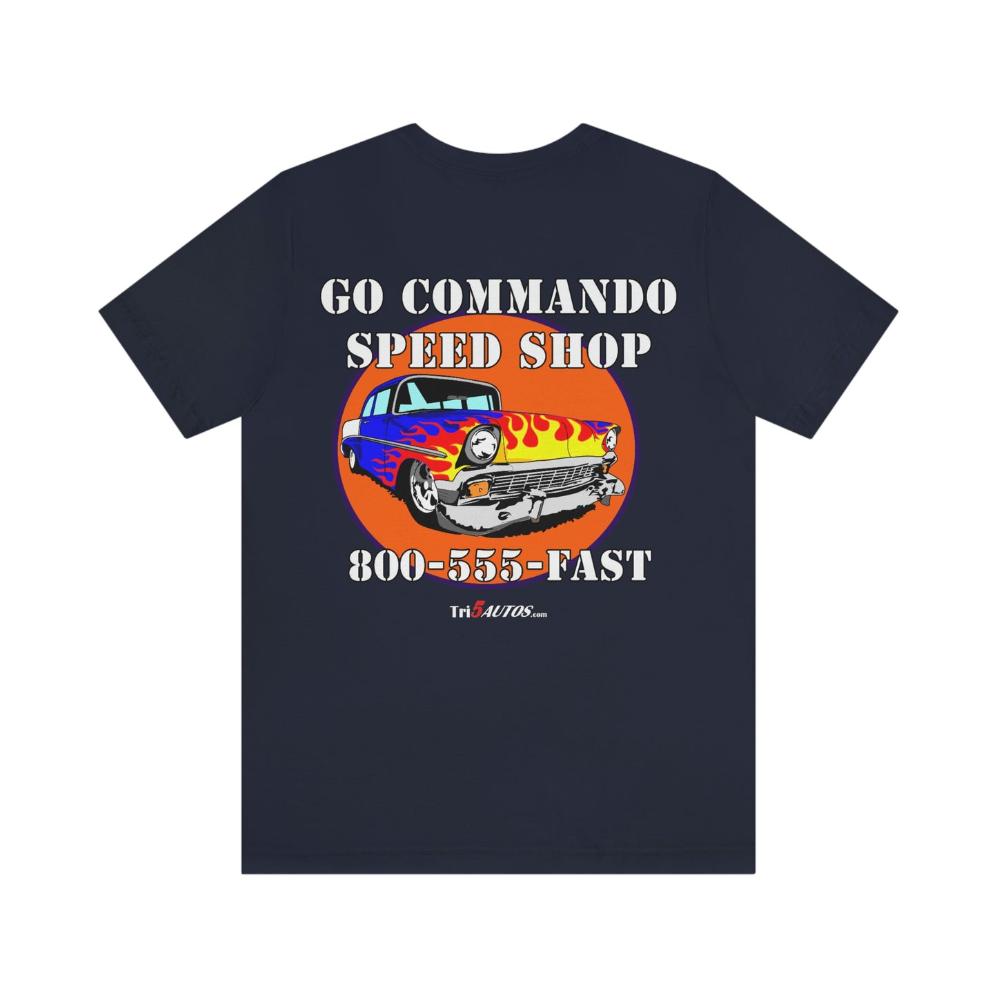 Go Commando Speed Shop - Unisex Jersey Short Sleeve Tee