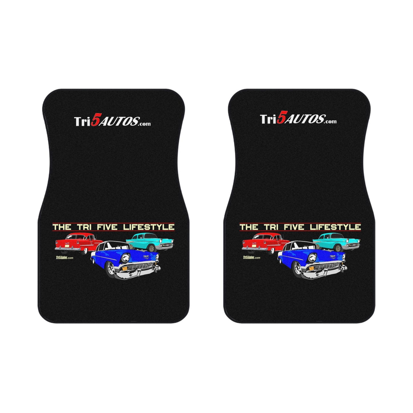 Tri-Five Lifestyle - Car Mats (2x Front)