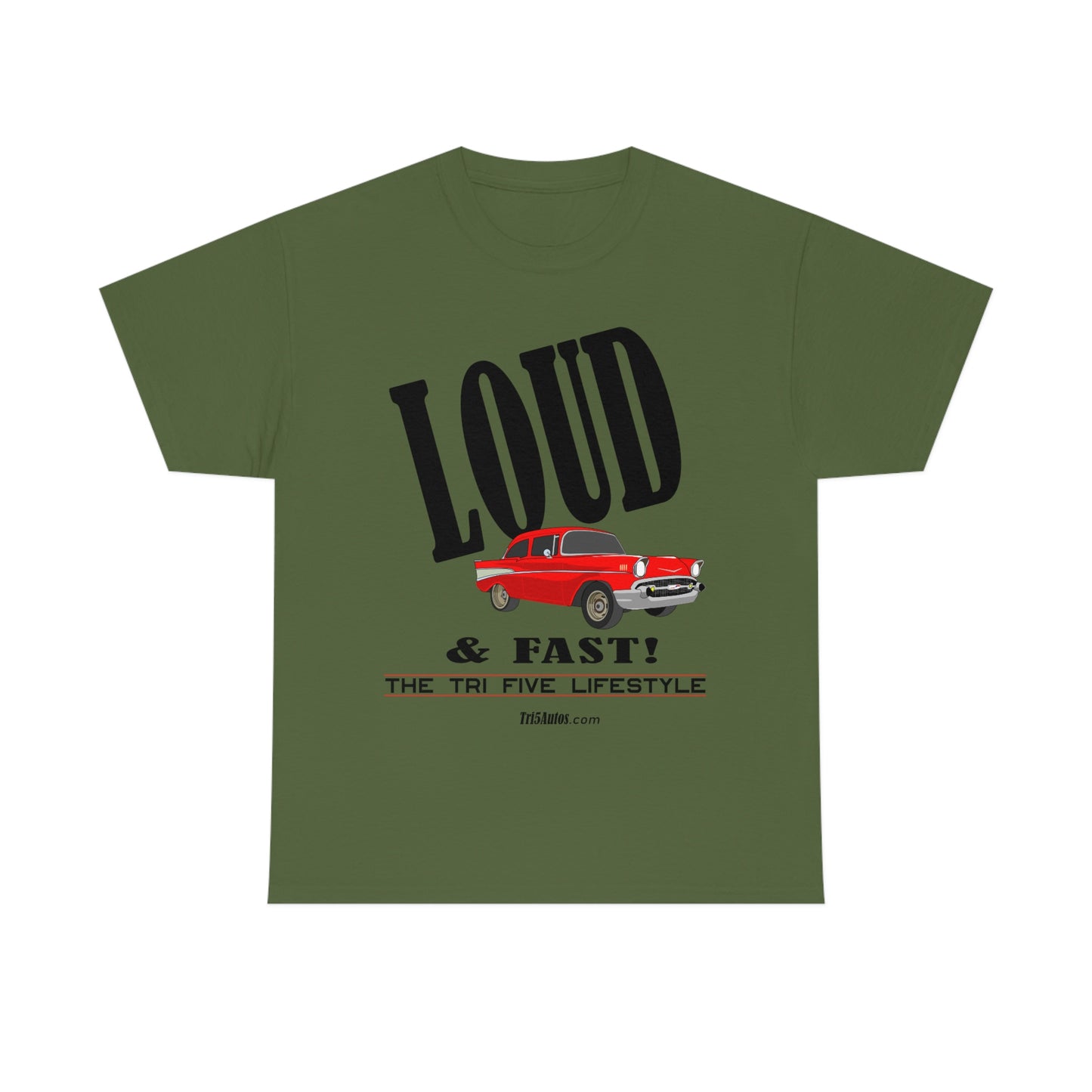 57 LOUD and Fast Unisex Heavy Cotton Tee