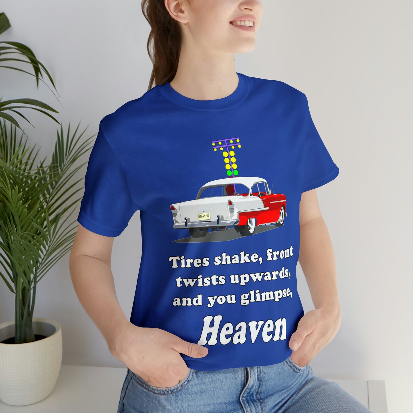 Red 55 Glimpse Heaven - Unisex Jersey Short Sleeve Tee