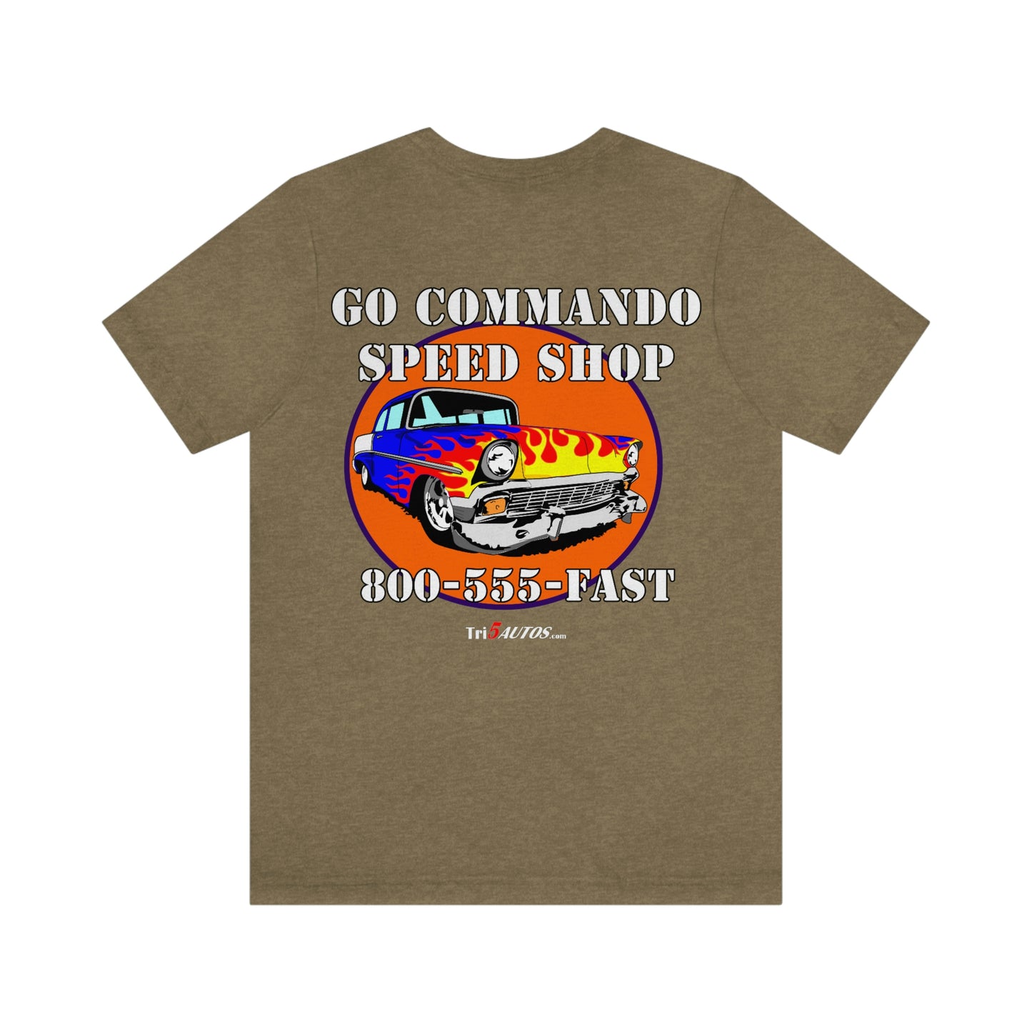 Go Commando Speed Shop - Unisex Jersey Short Sleeve Tee