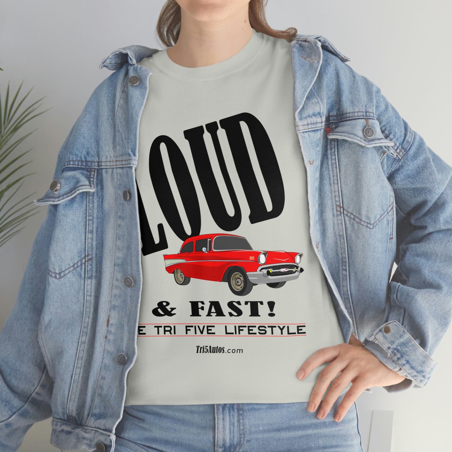 57 LOUD and Fast Unisex Heavy Cotton Tee