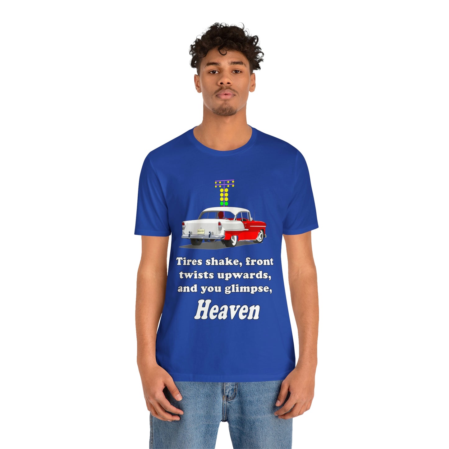 Red 55 Glimpse Heaven - Unisex Jersey Short Sleeve Tee