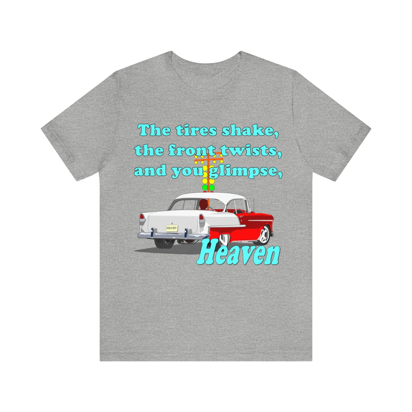 Red 55 Glimpse Heaven - Unisex Jersey Short Sleeve Tee