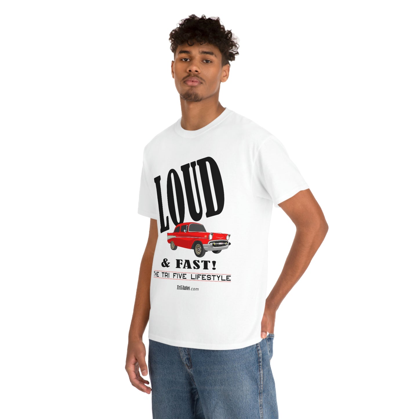 57 LOUD and Fast Unisex Heavy Cotton Tee