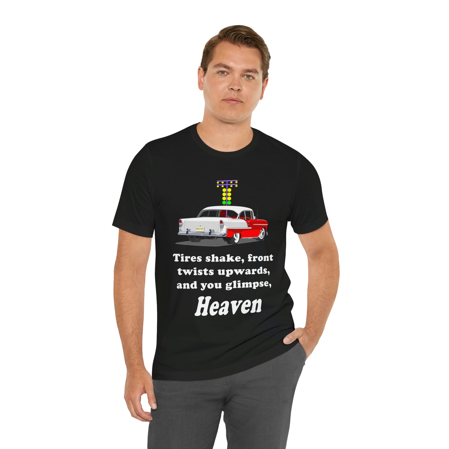 Red 55 Glimpse Heaven - Unisex Jersey Short Sleeve Tee