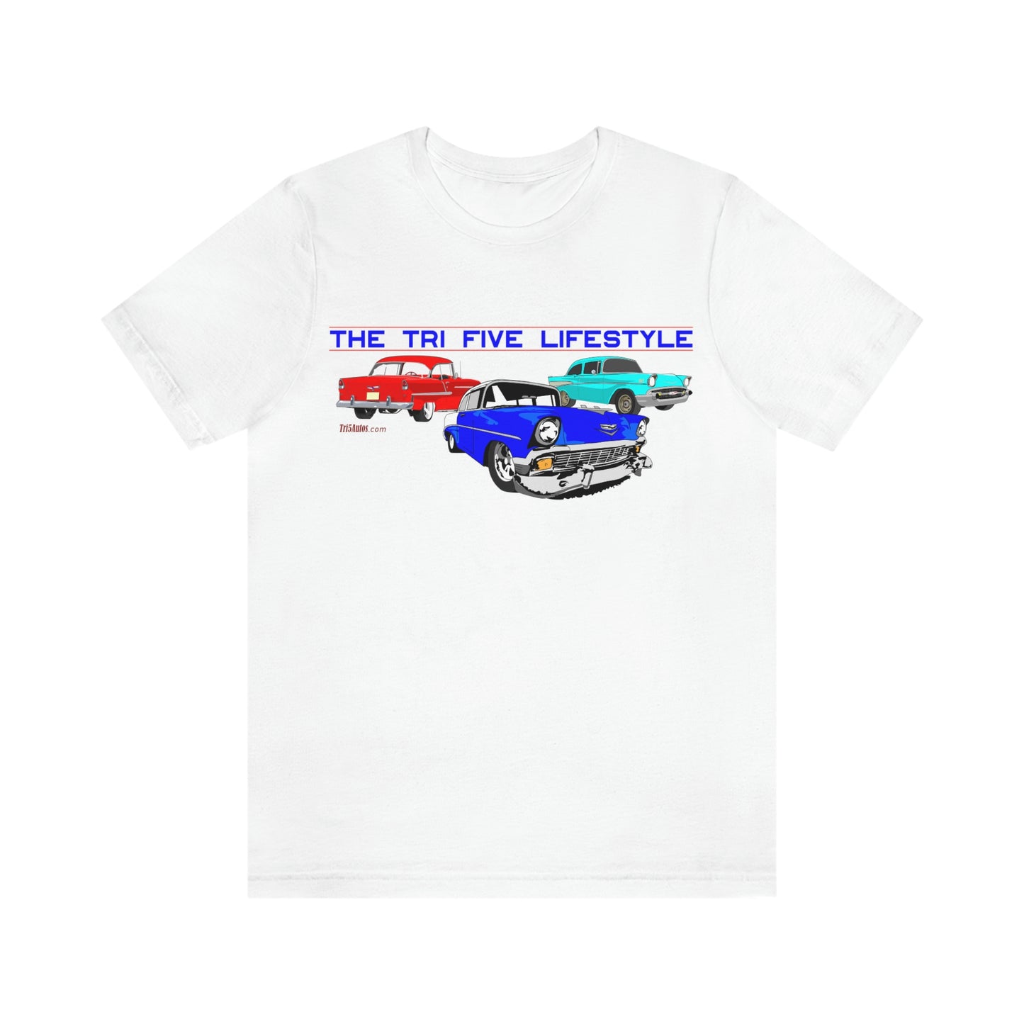 Tri Five Lifestyle - Front only - Unisex Jersey Short Sleeve Tee