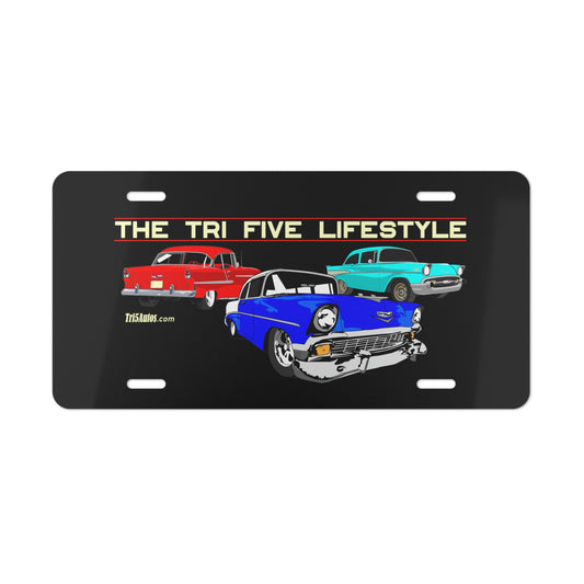 Tri-Five Lifestyle Vanity Plate