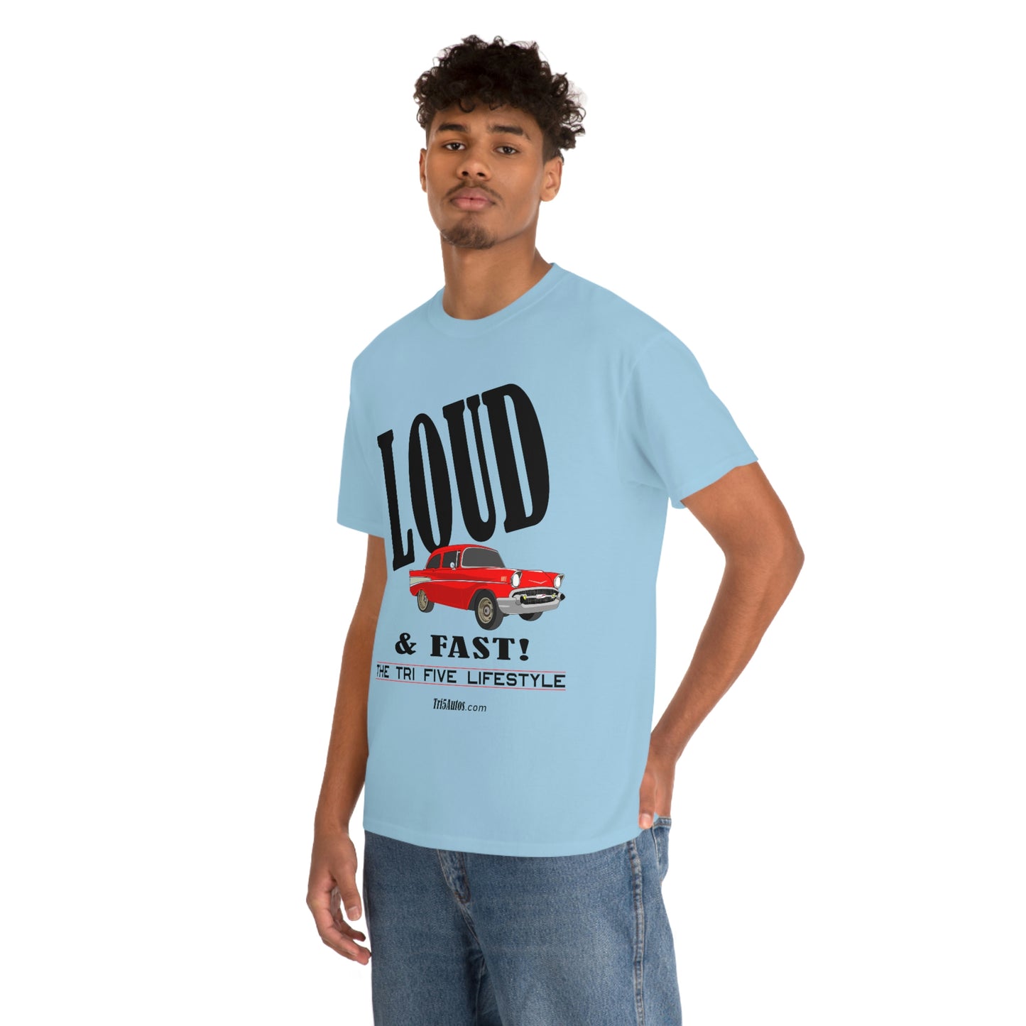 57 LOUD and Fast Unisex Heavy Cotton Tee