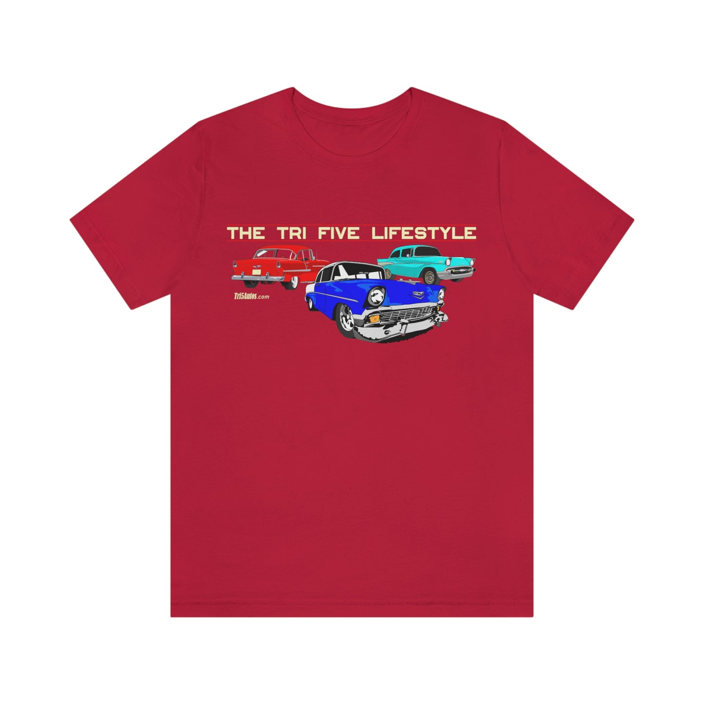 Tri Five Lifestyle - Front only - Unisex Jersey Short Sleeve Tee