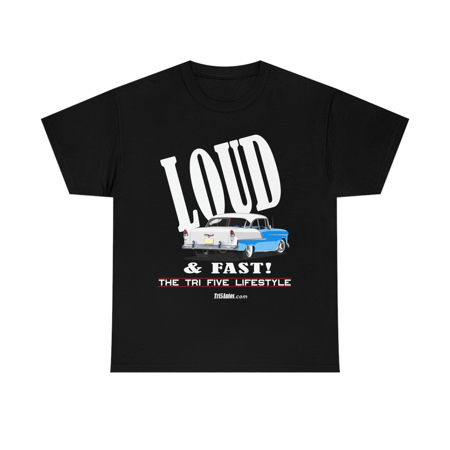 55 LOUD & Fast Unisex Heavy Cotton Tee