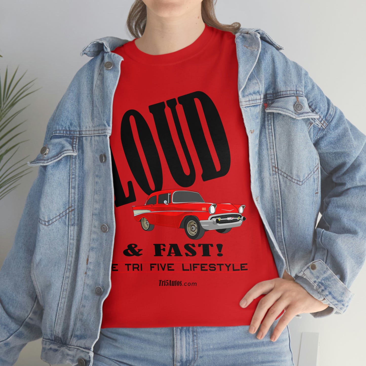 57 LOUD and Fast Unisex Heavy Cotton Tee