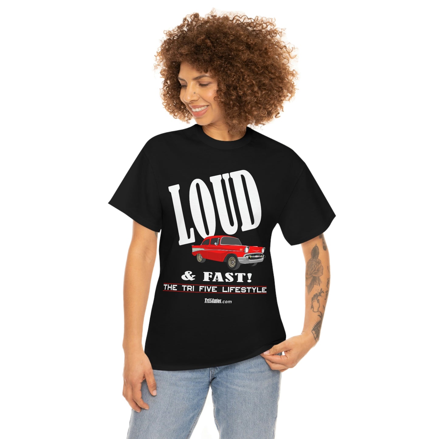 57 LOUD and Fast Unisex Heavy Cotton Tee