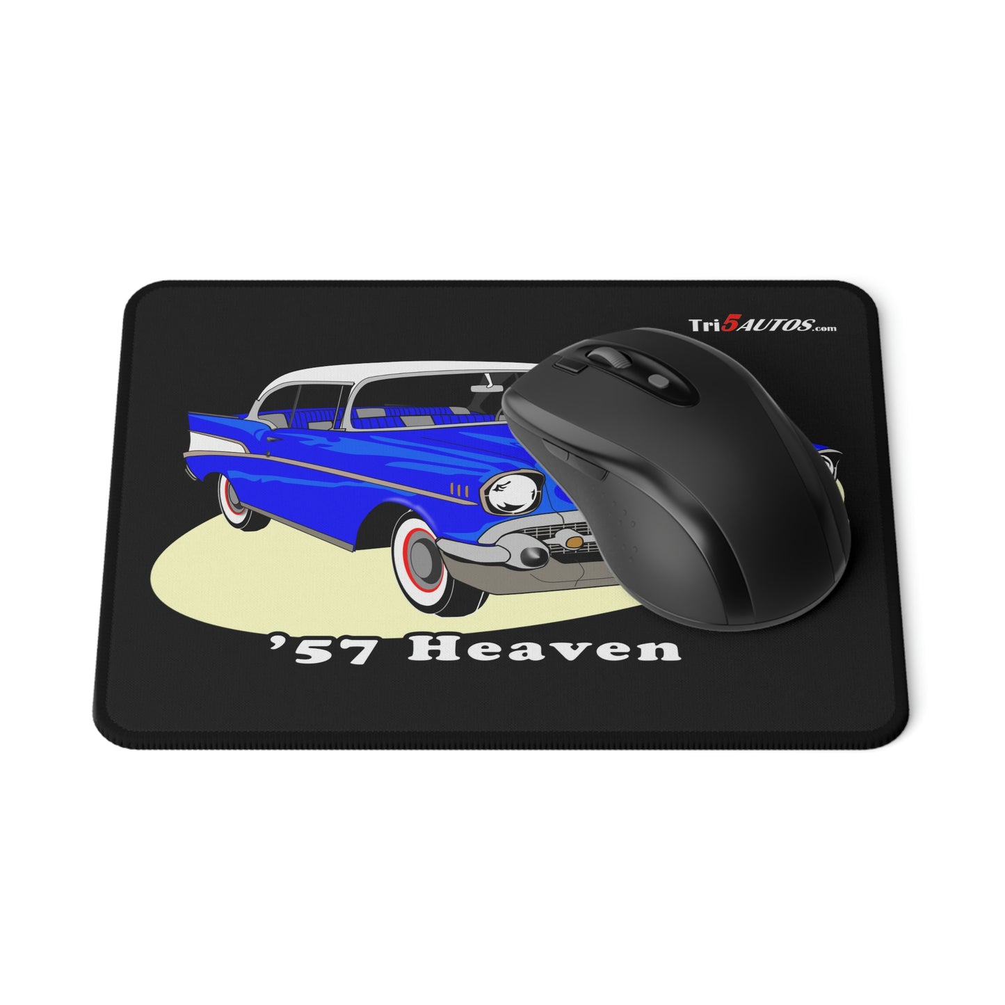 57 Heaven Blue Bel Air - Non-Slip Mouse Pads