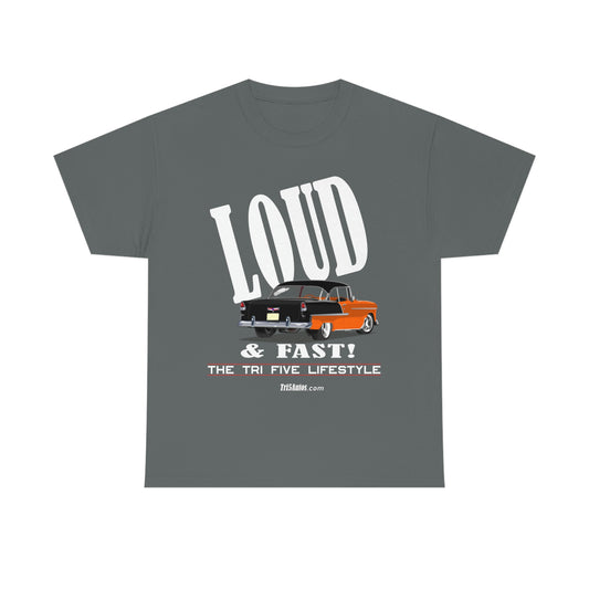 55 LOUD and Fast Unisex Heavy Cotton Tee