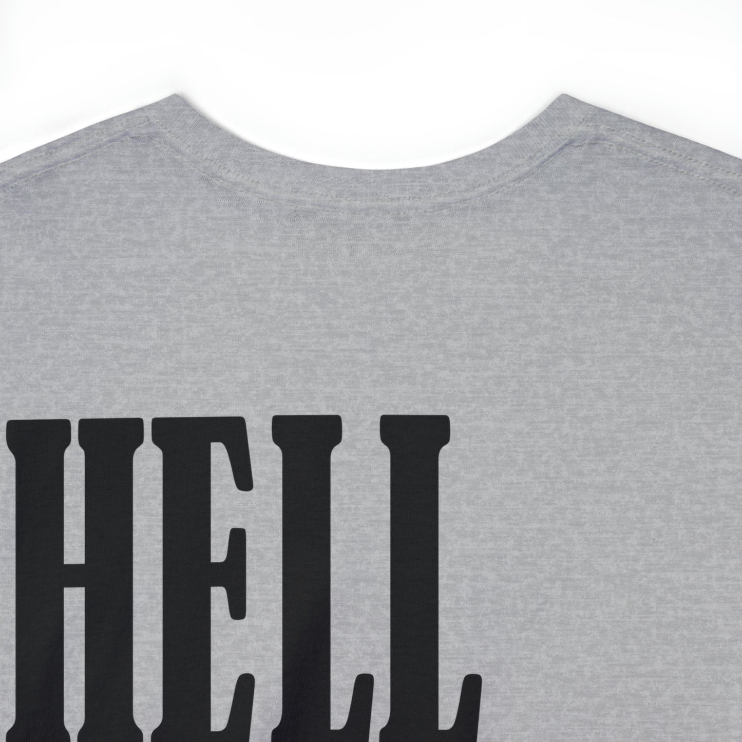 57 Chevy Hell Yeah its Fast - 2 sides - Unisex Heavy Cotton Tee