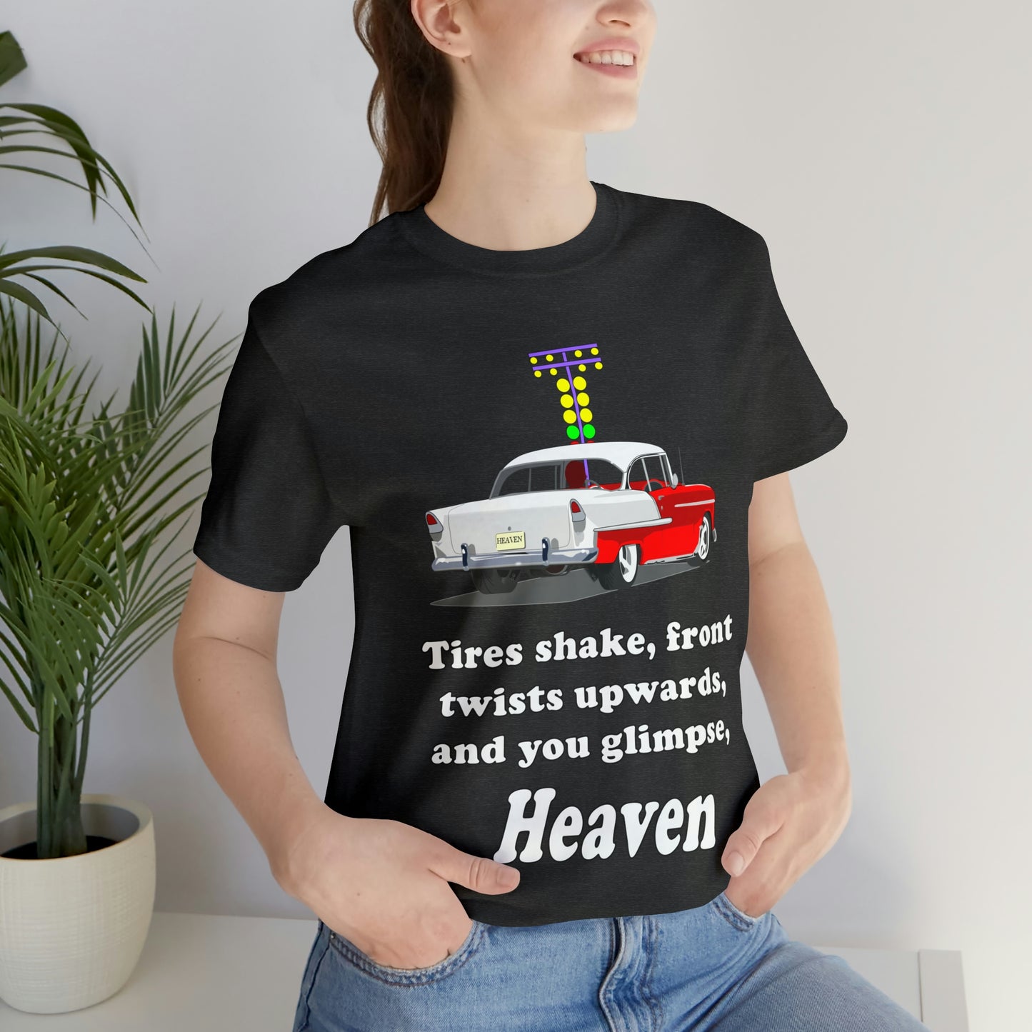 Red 55 Glimpse Heaven - Unisex Jersey Short Sleeve Tee