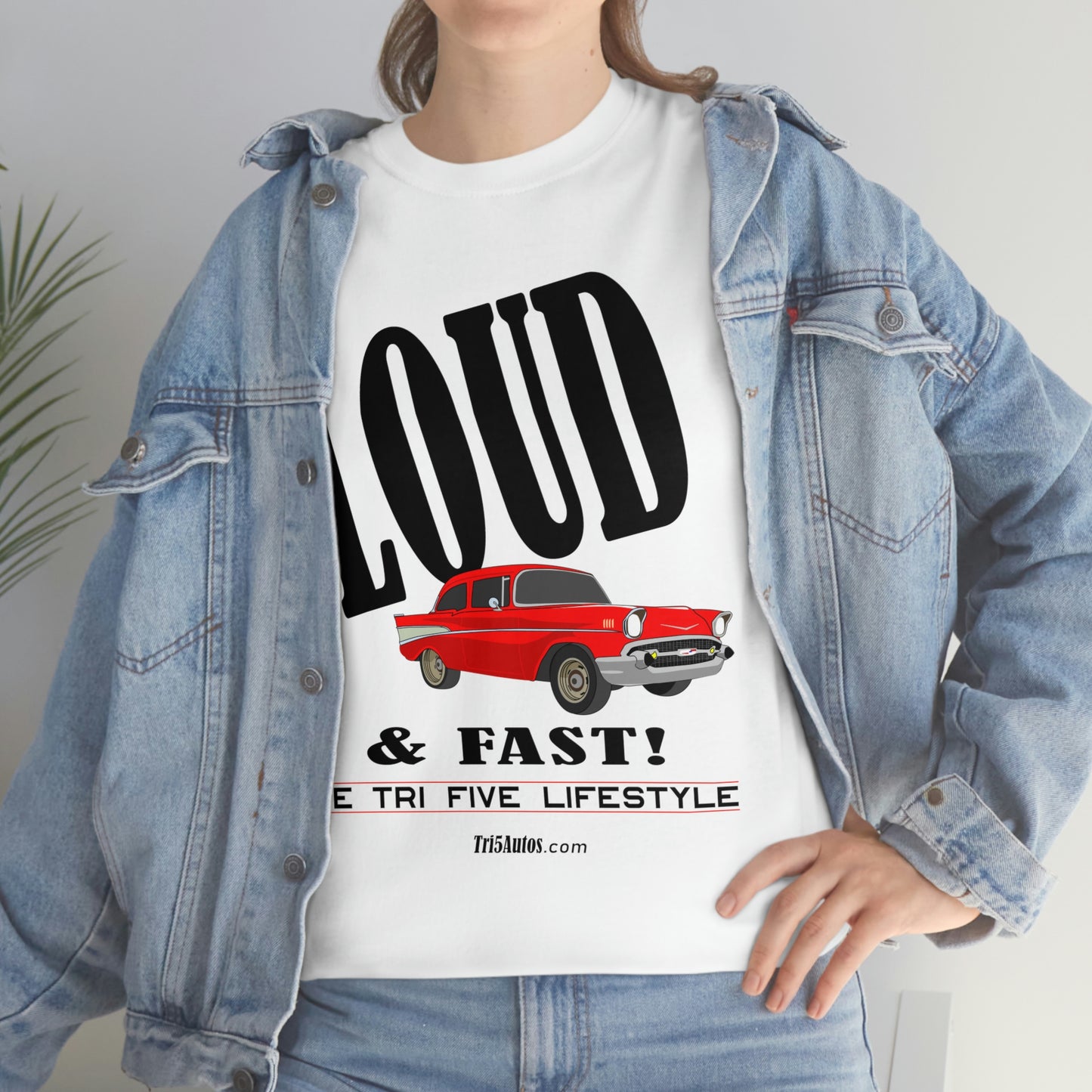 57 LOUD and Fast Unisex Heavy Cotton Tee