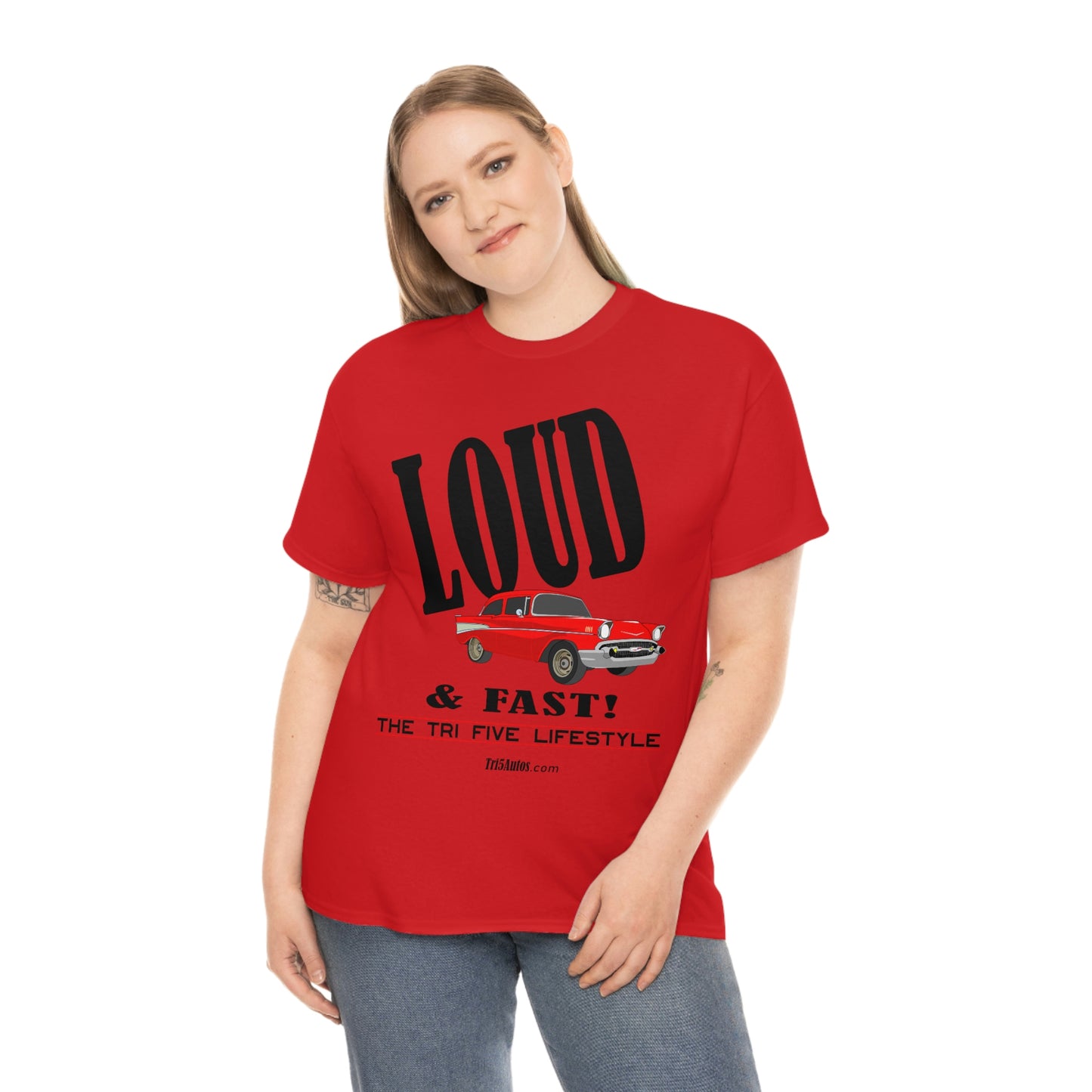 57 LOUD and Fast Unisex Heavy Cotton Tee