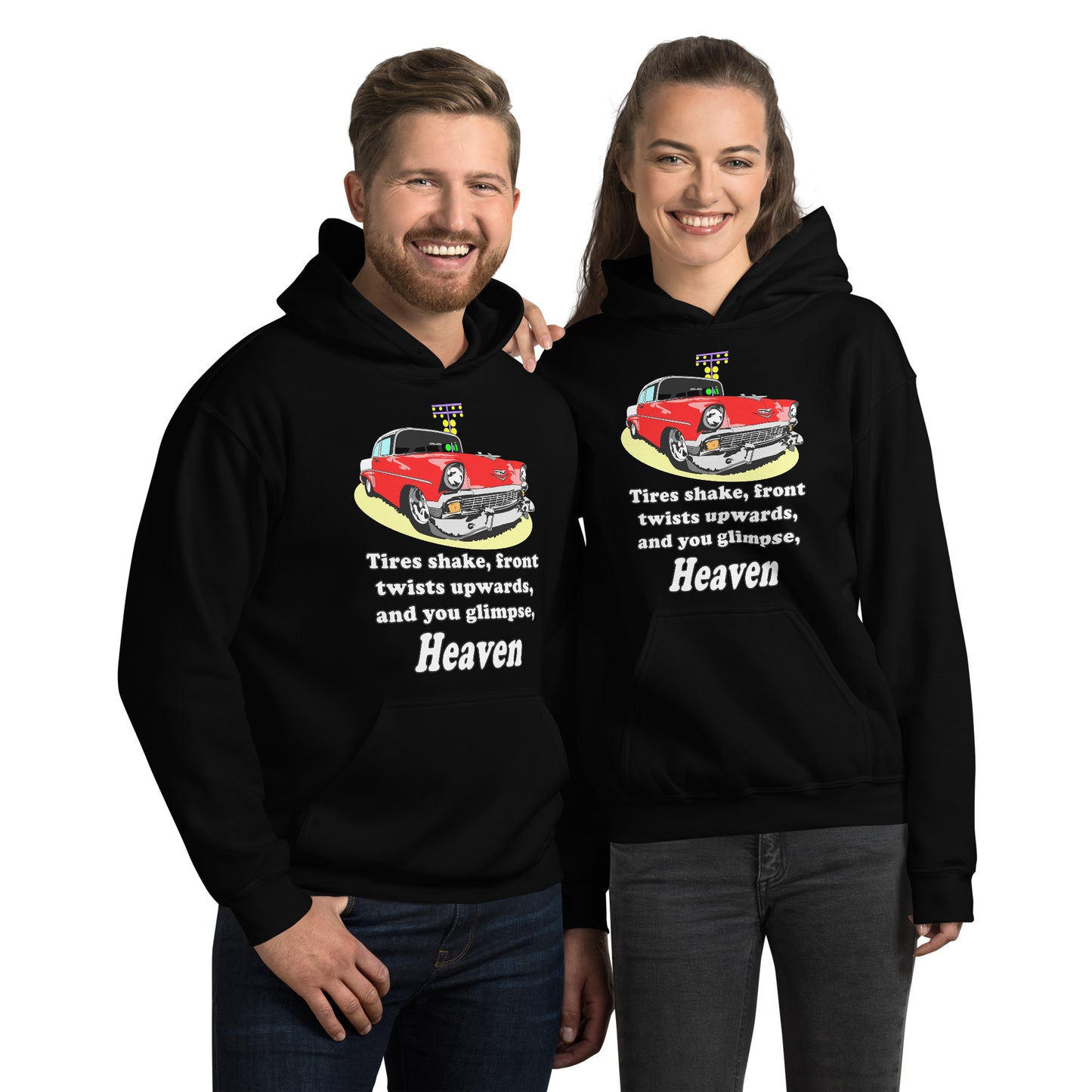 Red 56 Heaven Unisex Hoodie