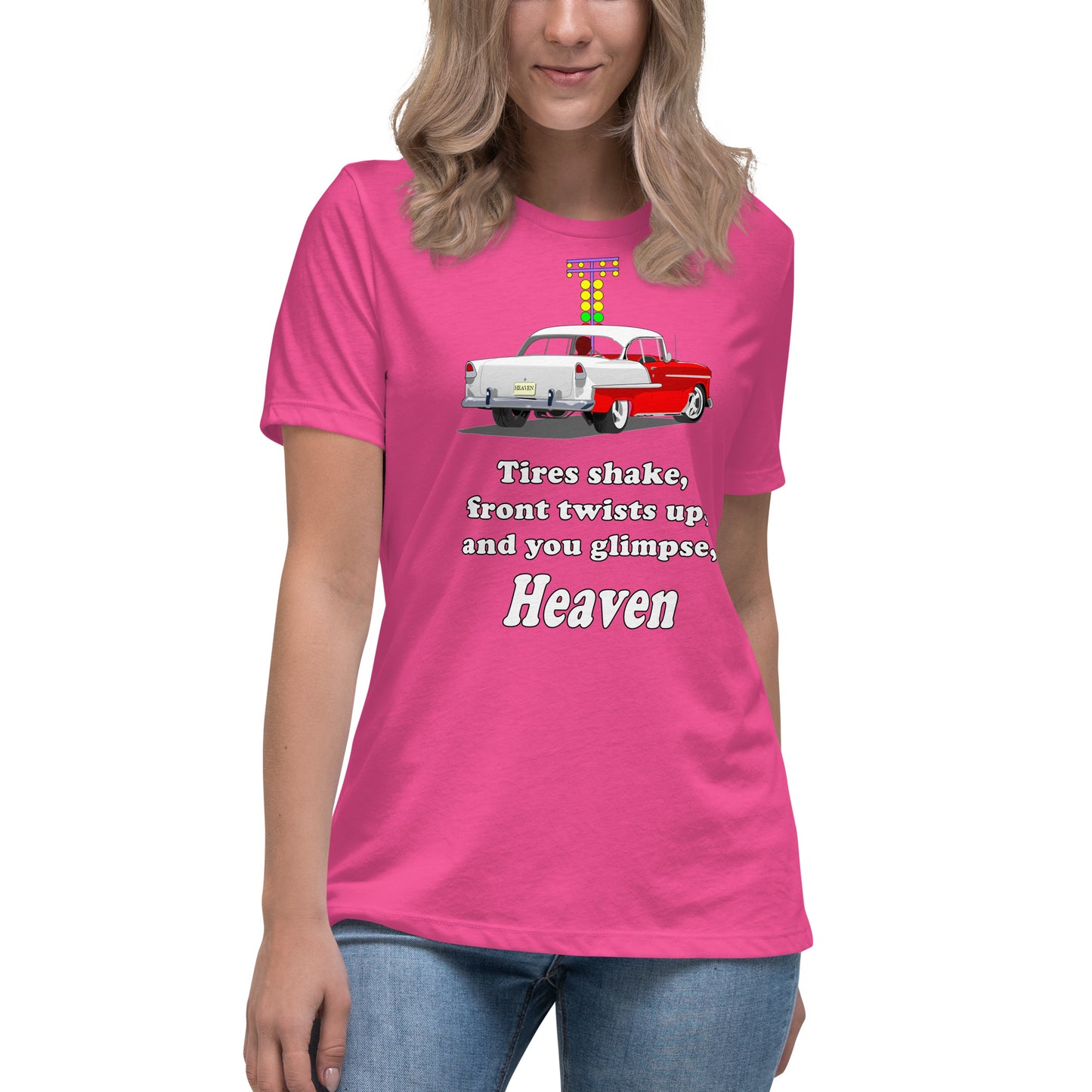 Red 57 Heaven Women's Relaxed T-Shirt