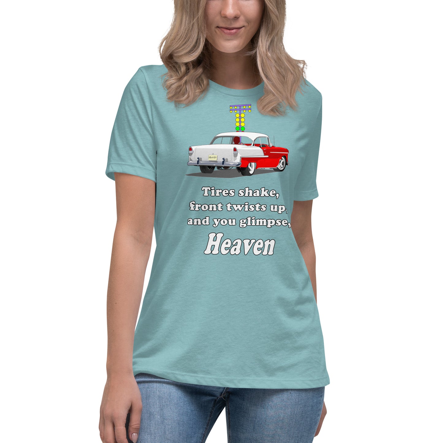 Red 57 Heaven Women's Relaxed T-Shirt